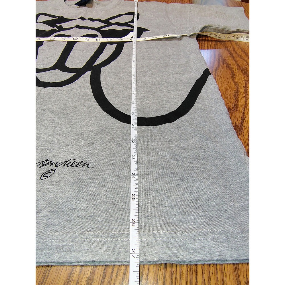 Bo Bendixen Men Large Gray Camel Graphic T-Shirt Danish Artist Cotton Tee - Picture 10 of 10